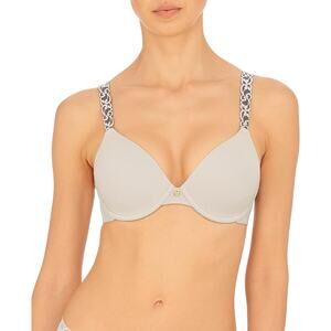 NWT Natori Women's Pure Luxe Custom Coverage Contour Bra 32DDD